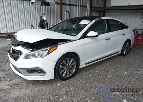 2016 Hyundai Sonata Limited z USA, uszkodzony, nr VIN 5NPE34AFXGH382753